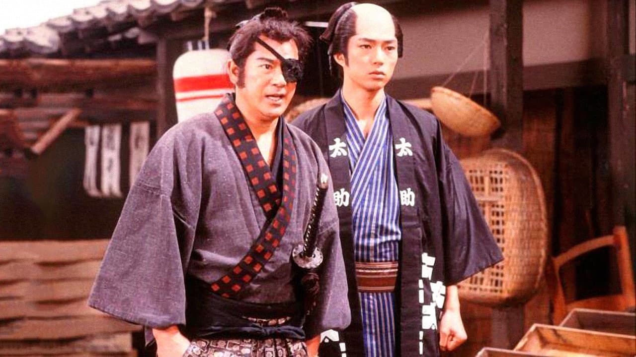 Backdrop for Iemitsu, Hikoza and Isshin Tasuke - A National Crisis: Edo Castle in Danger