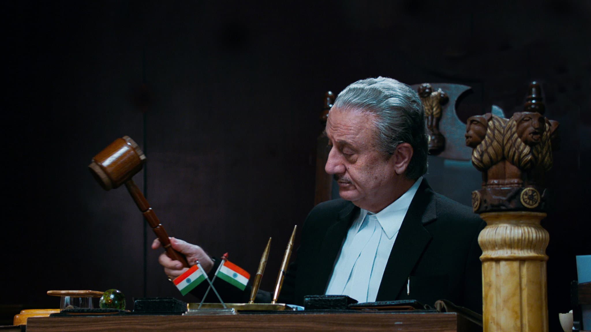 Backdrop for One Day: Justice Delivered