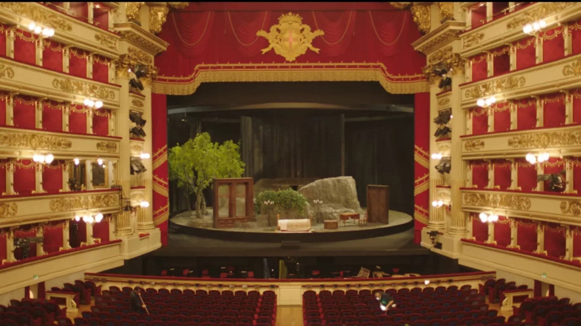 Backdrop for La Scala: The Force of Destiny