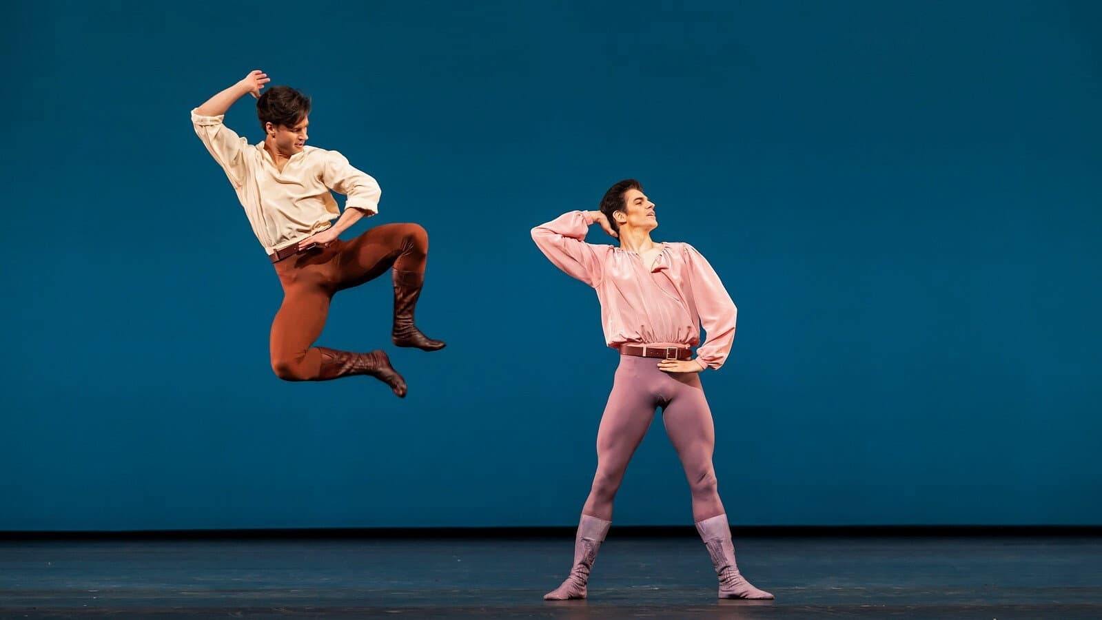 Backdrop for The Cellist / Dances at a Gathering (The Royal Ballet)