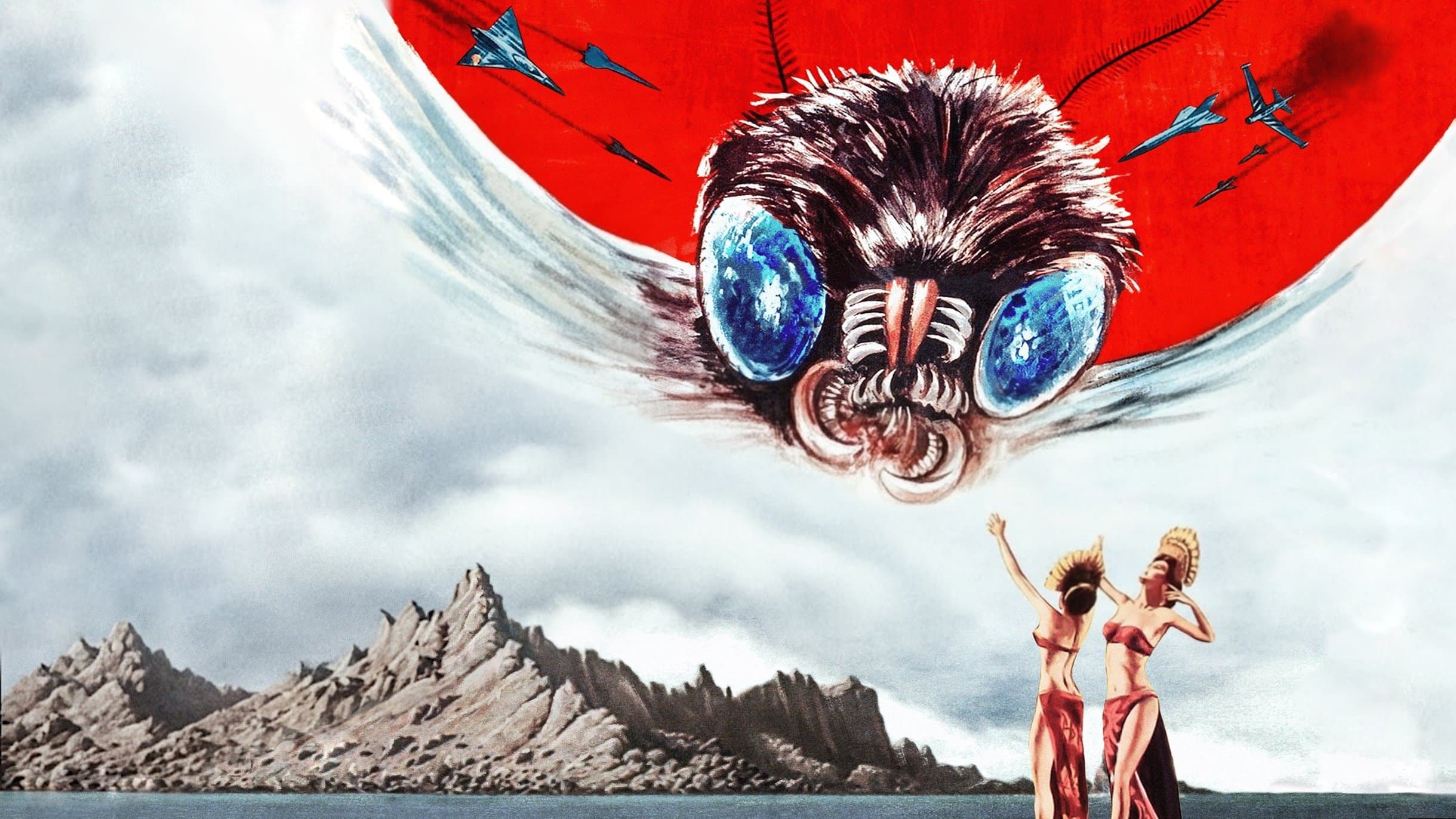 Backdrop for Mothra