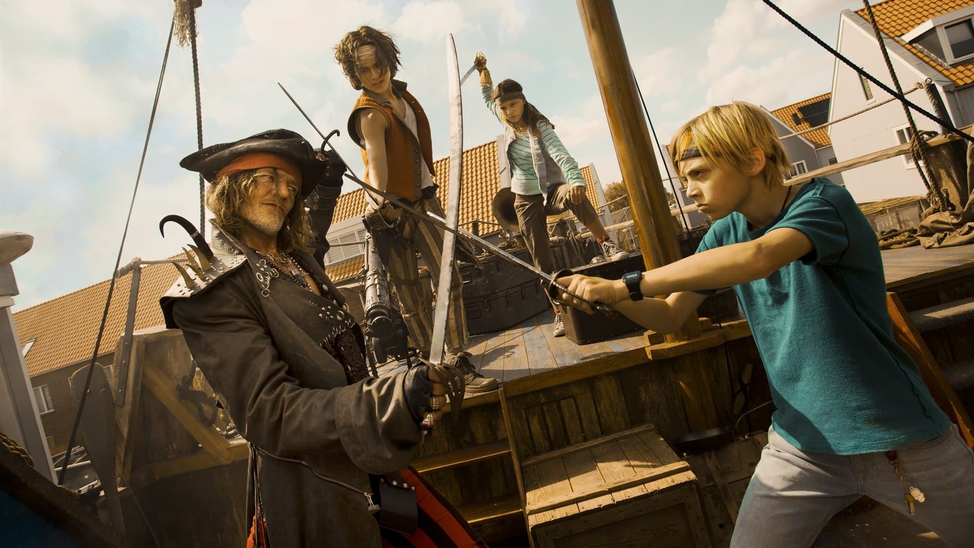 Backdrop for Pirates Down the Street