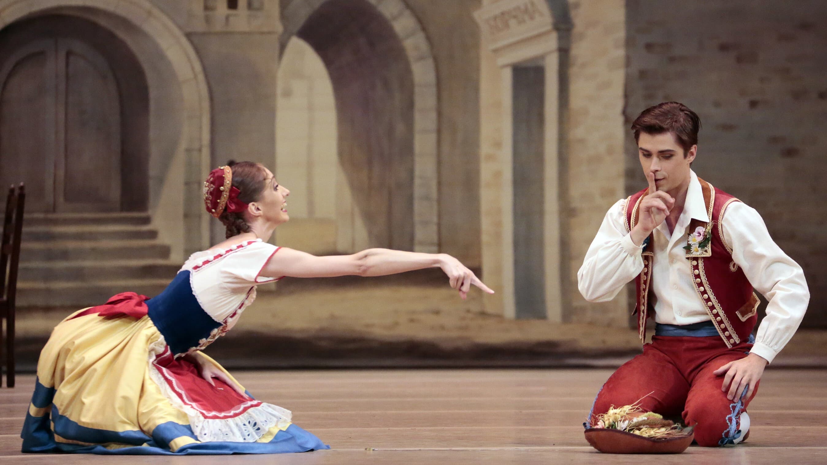 Backdrop for Bolshoi Ballet: Coppélia