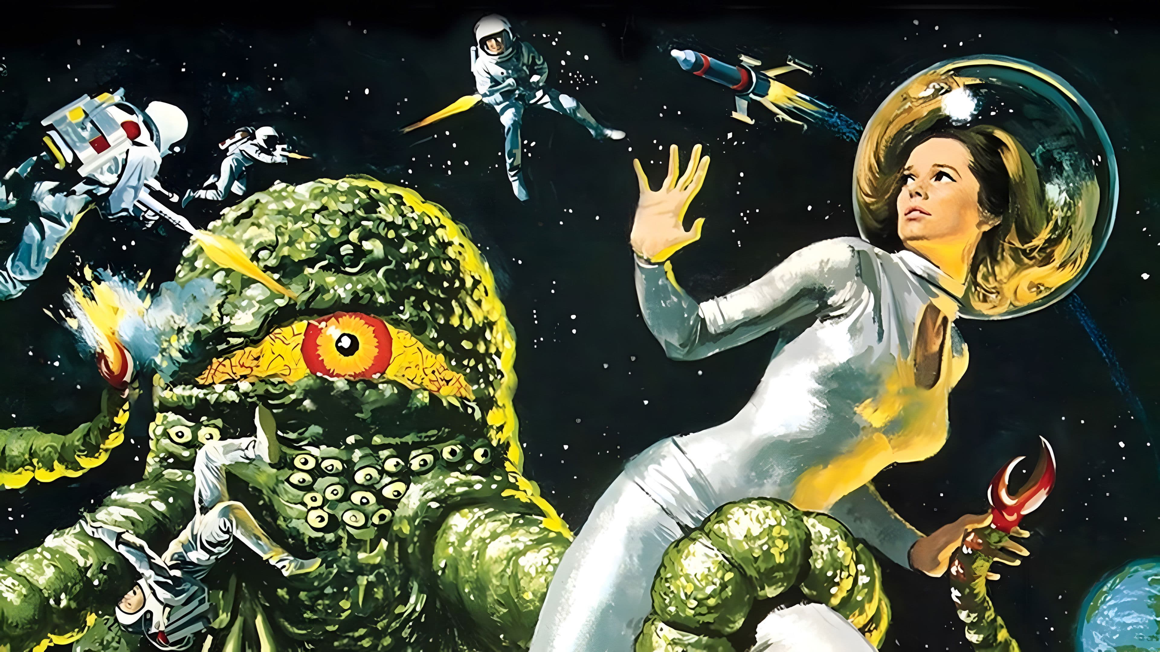 Backdrop for The Green Slime