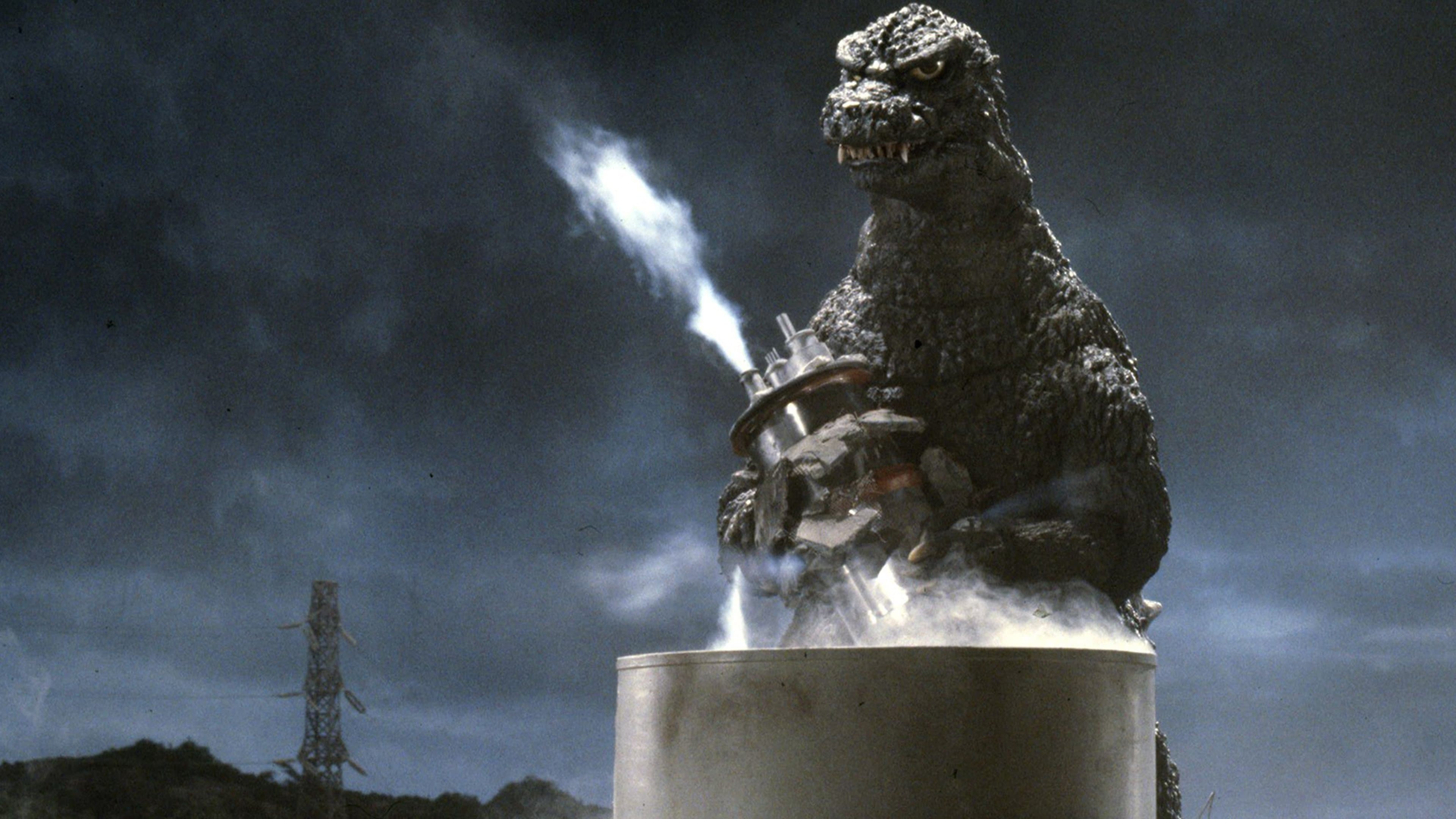 Backdrop for Godzilla 1985
