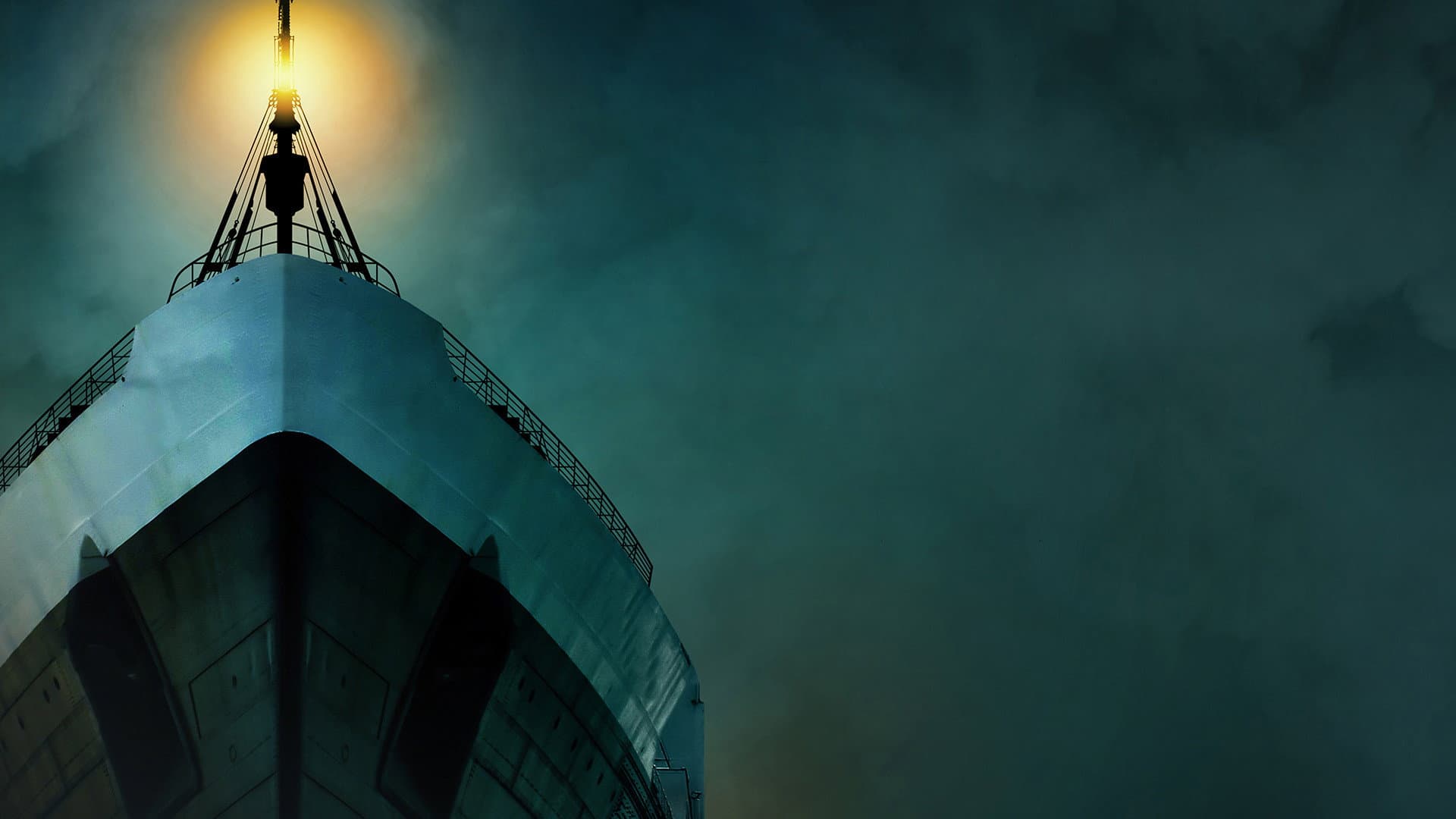 Backdrop for Titanic: The Musical
