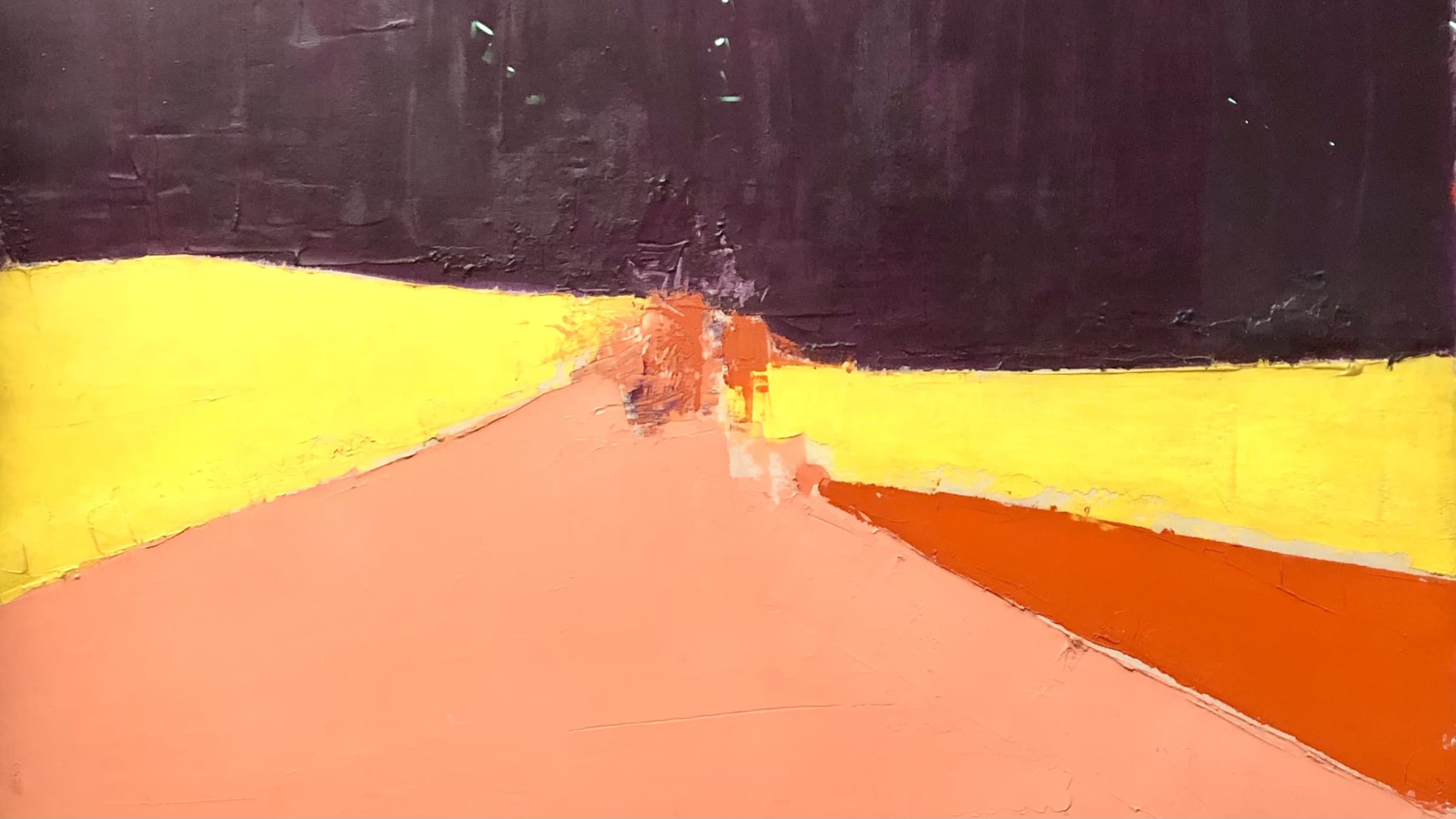 Backdrop for Nicolas de Staël, la peinture à vif