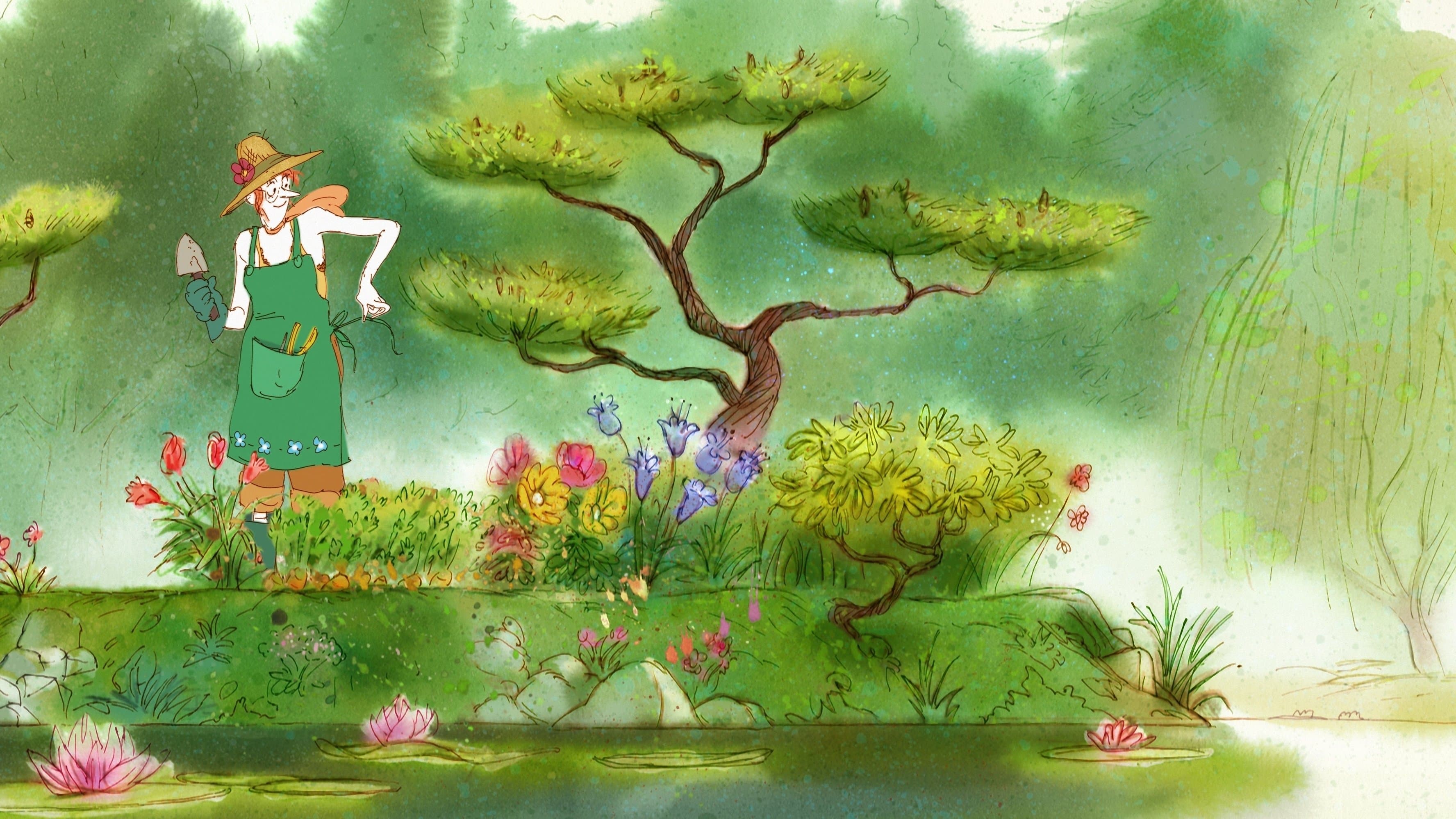 Backdrop for Aunt Hilda!