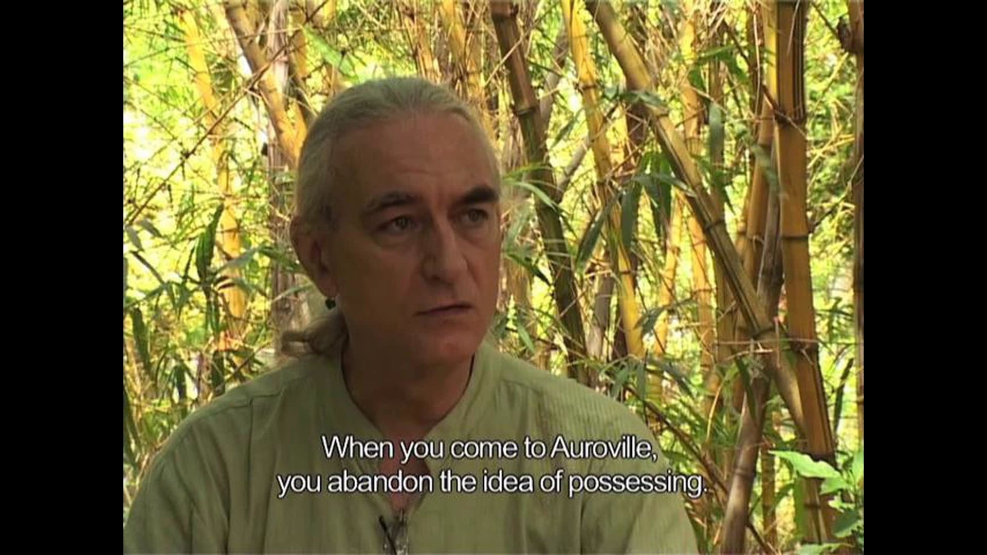Backdrop for Auroville: L'esquisse d'un monde