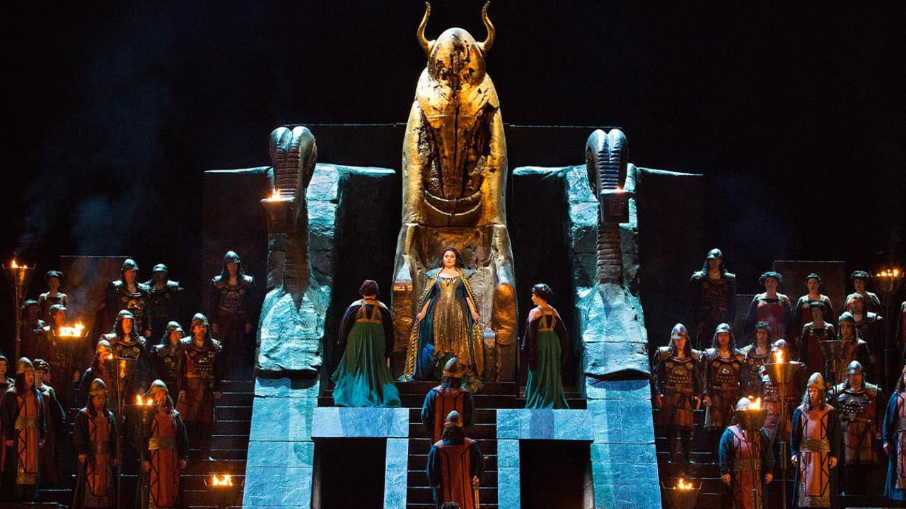 Backdrop for Verdi: Nabucco