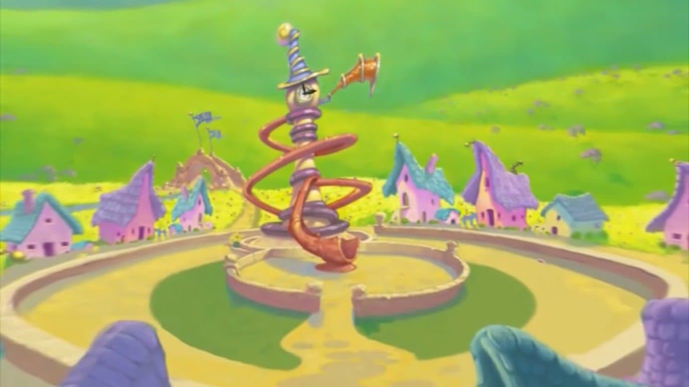Backdrop for VeggieTales: A Snoodle's Tale