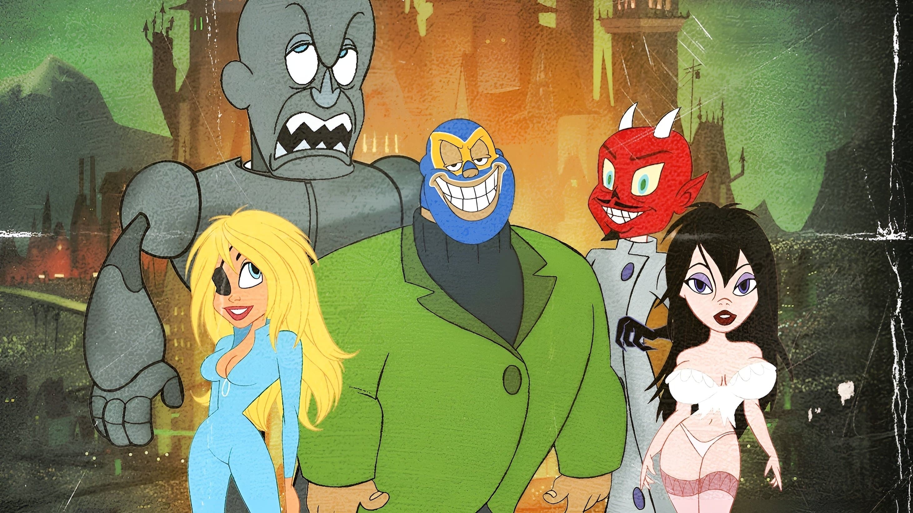 Backdrop for The Haunted World of El Superbeasto