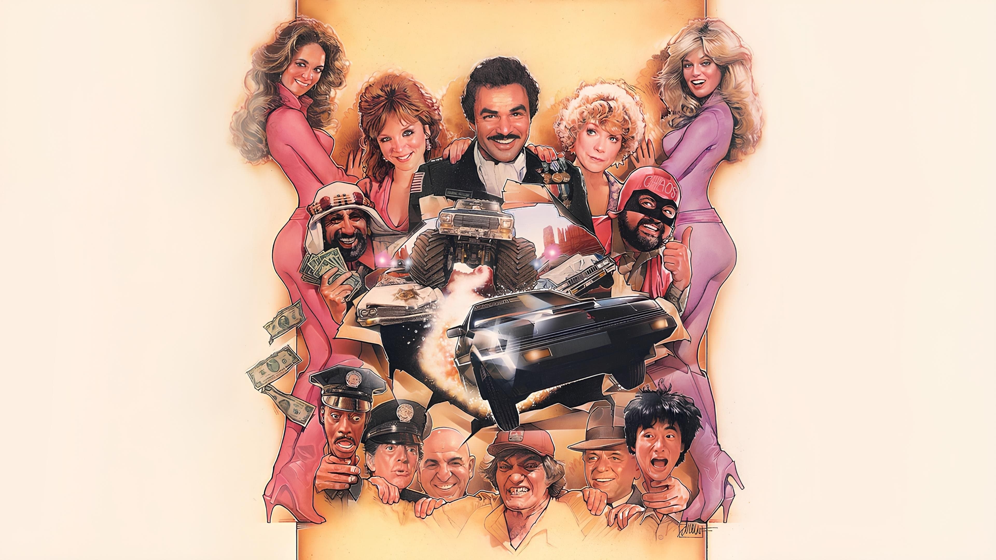 Backdrop for Cannonball Run II