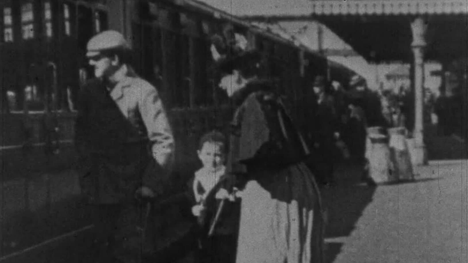 Backdrop for Train Entering Hove Station