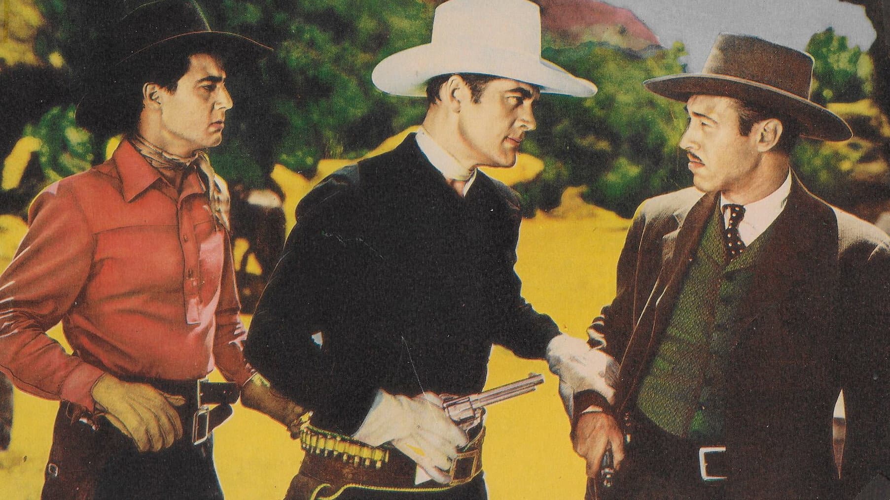 Backdrop for Outlaws of the Panhandle