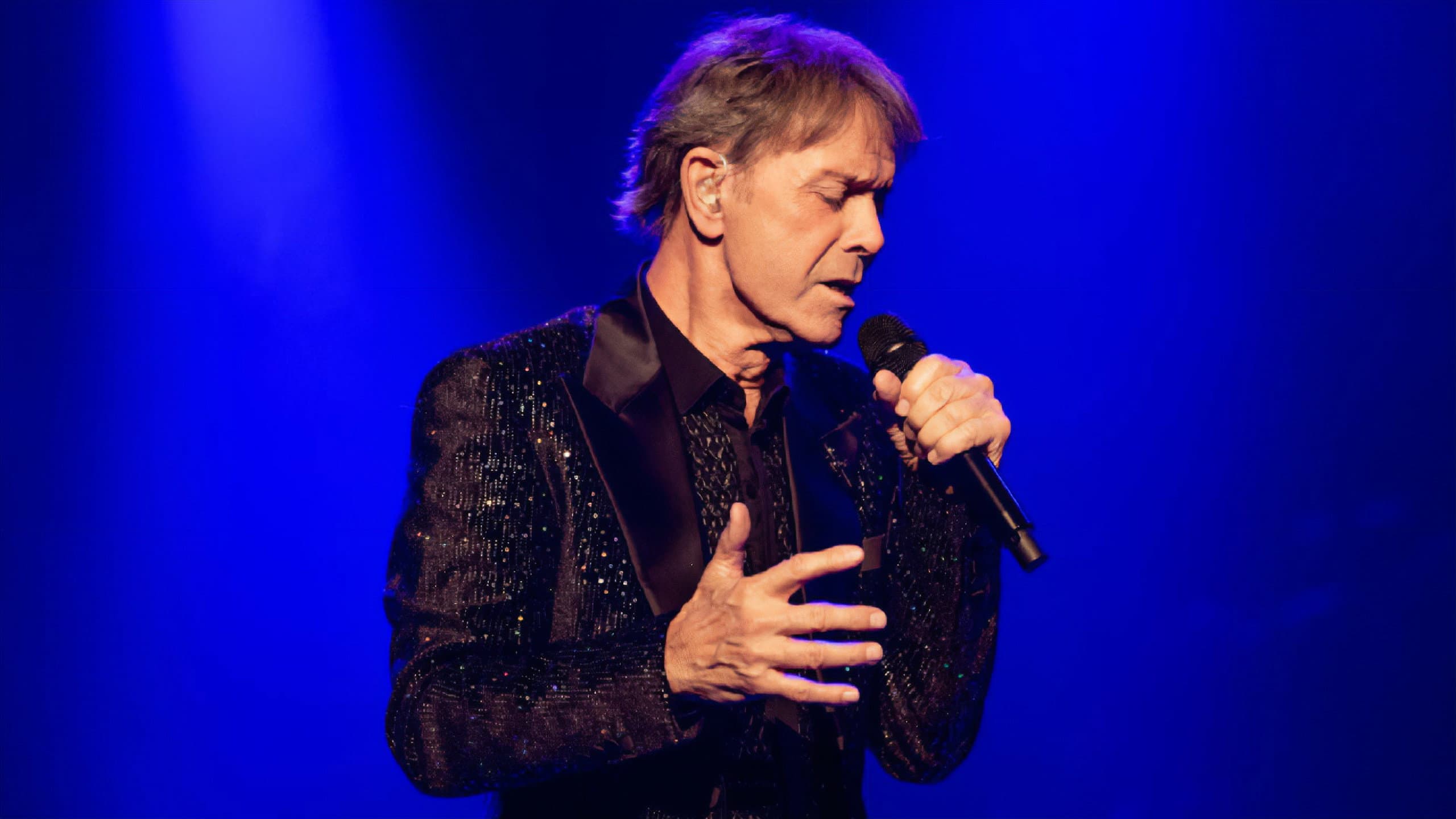 Backdrop for Cliff Richard: The Blue Sapphire Tour 2023